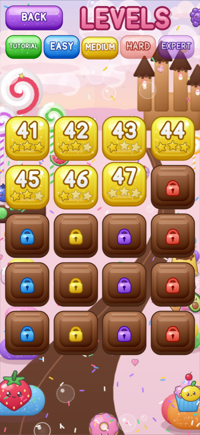 The level map of Stackpick
